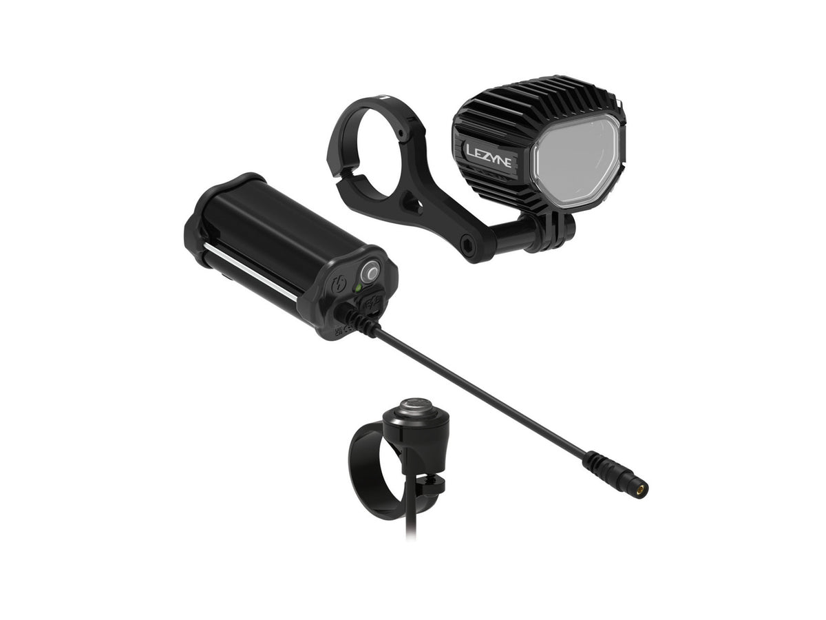 Luce anteriore Lezyne Super HB P1350+ StVZO Loaded Kit