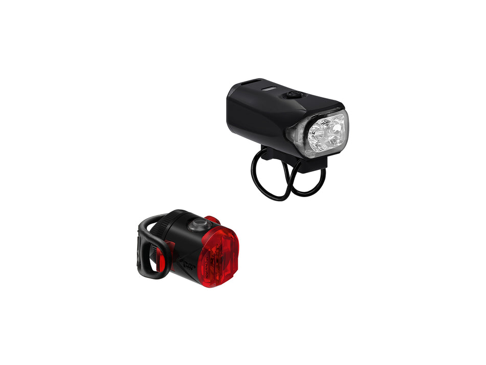 Set luci Lezyne KTV Drive 300+ / Femto Usb-c