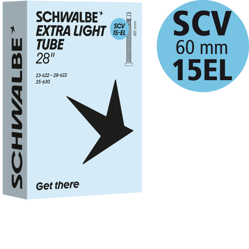 Camera d'aria Schwalbe SCV15-EL Extralight da corsa