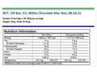 Barretta energetica Clif Bar Cioccolato Bianco e Noci di Macadamia