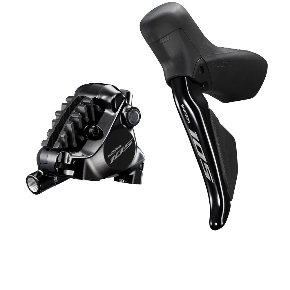 Set leve STI Di2 freno disco sinistra anteriore Shimano 105 12V