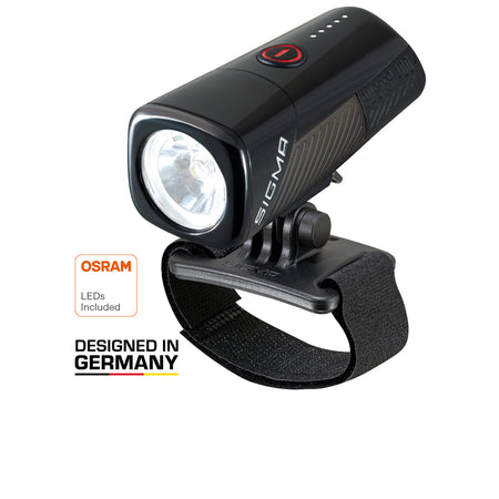 Faro anteriore ricaricabile Sigma Buster 400 HL