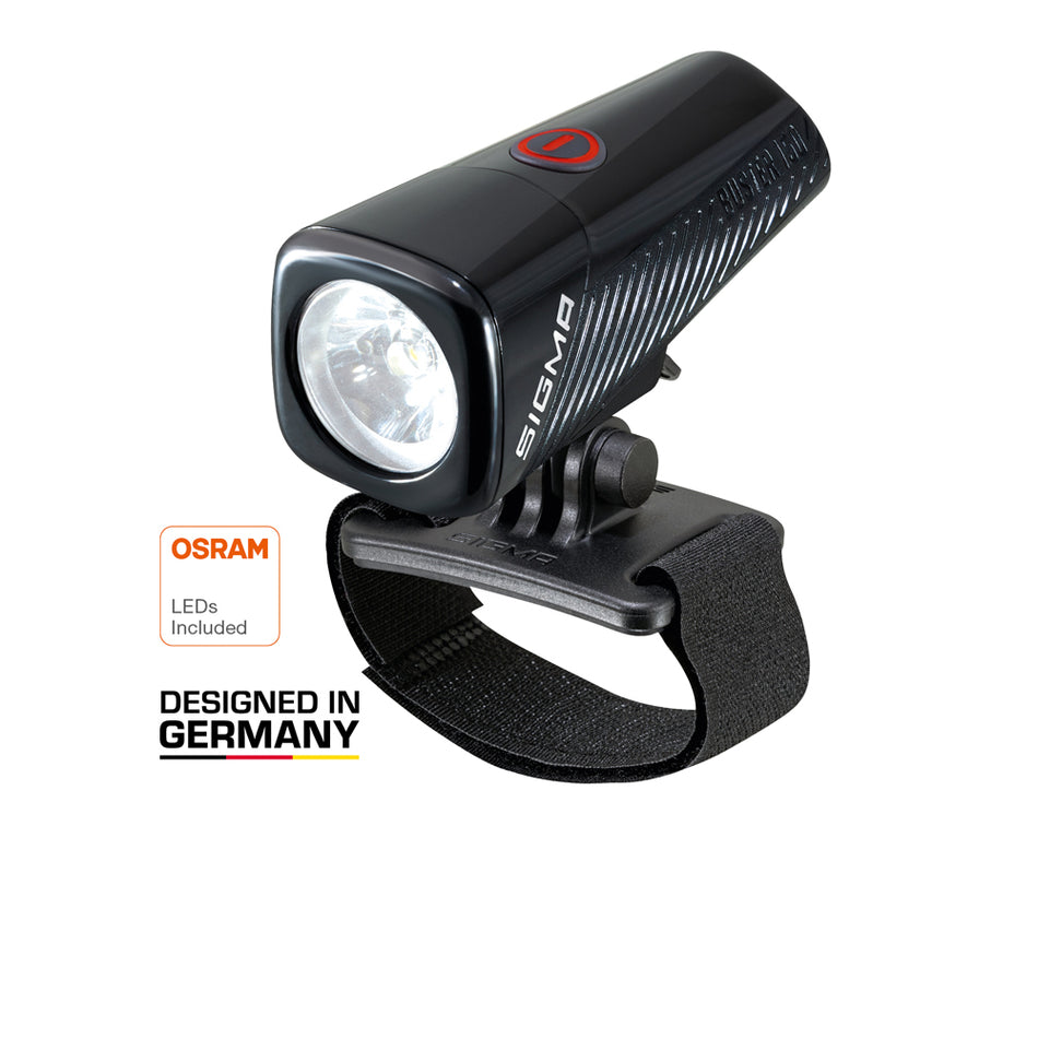 Faro anteriore ricaricabile Sigma Buster 150 HL