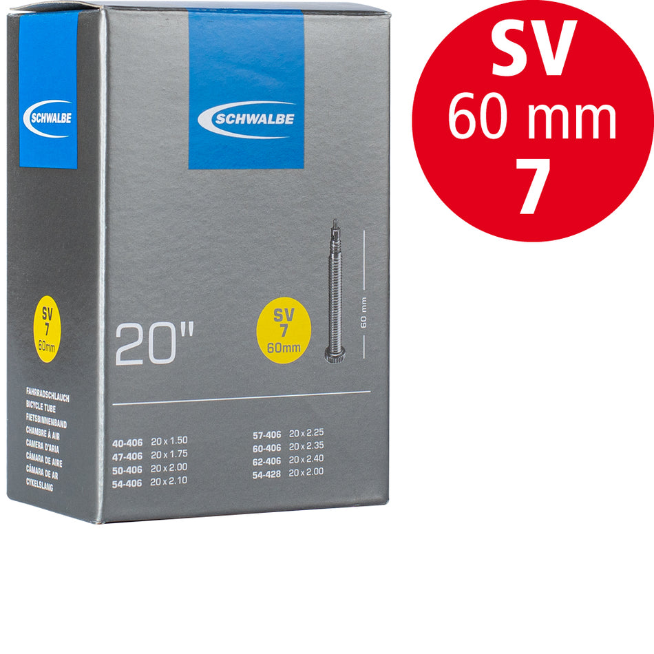Camera d'aria Schwalbe SV7