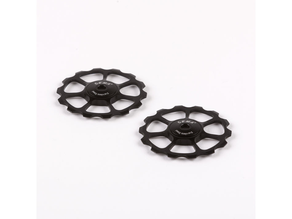 Pulegge cambio Cema Oversized Shimano 10/11 velocità acciaio inox