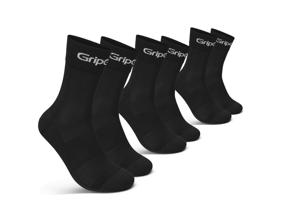 Calze medie da ciclismo GripGrab Ride 3 paia