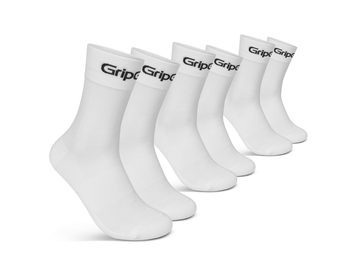 Calze medie da ciclismo GripGrab Ride 3 paia - foto 2