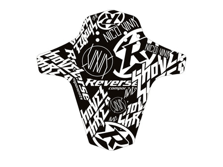 Parafango Reverse Mudfender Nico Vink Stickerbomb