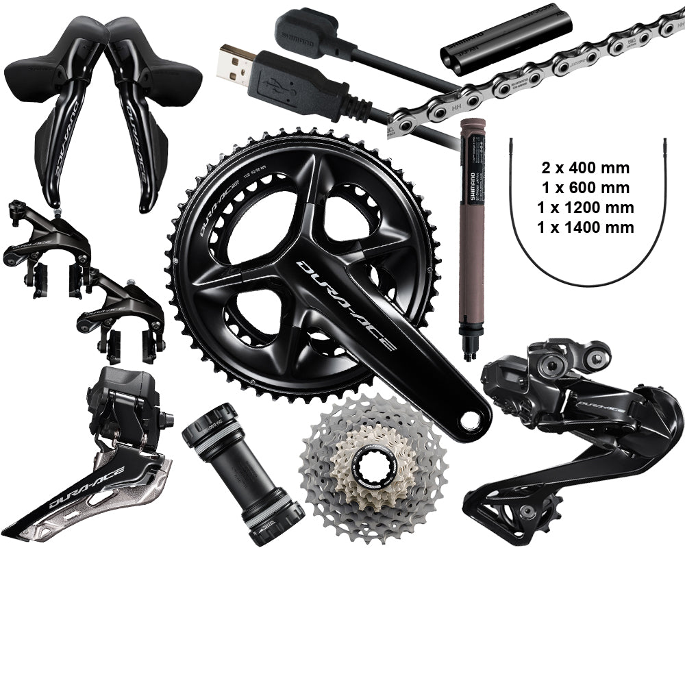 Gruppo Shimano Dura-Ace Di2 2x12v R9250 Freni a Pattini