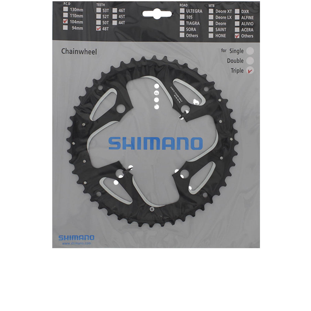 Corona Shimano T551 10 velocità (AL) - foto 2