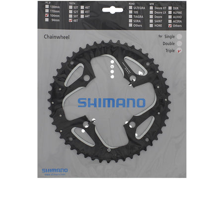 Corona Shimano T551 10 velocità (AL) - foto 2