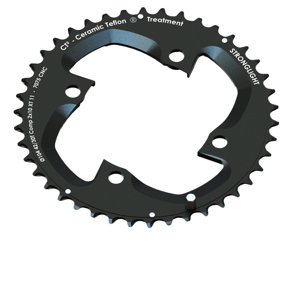 Corona Shimano XT 785 2x10s 4 bracci - foto 7