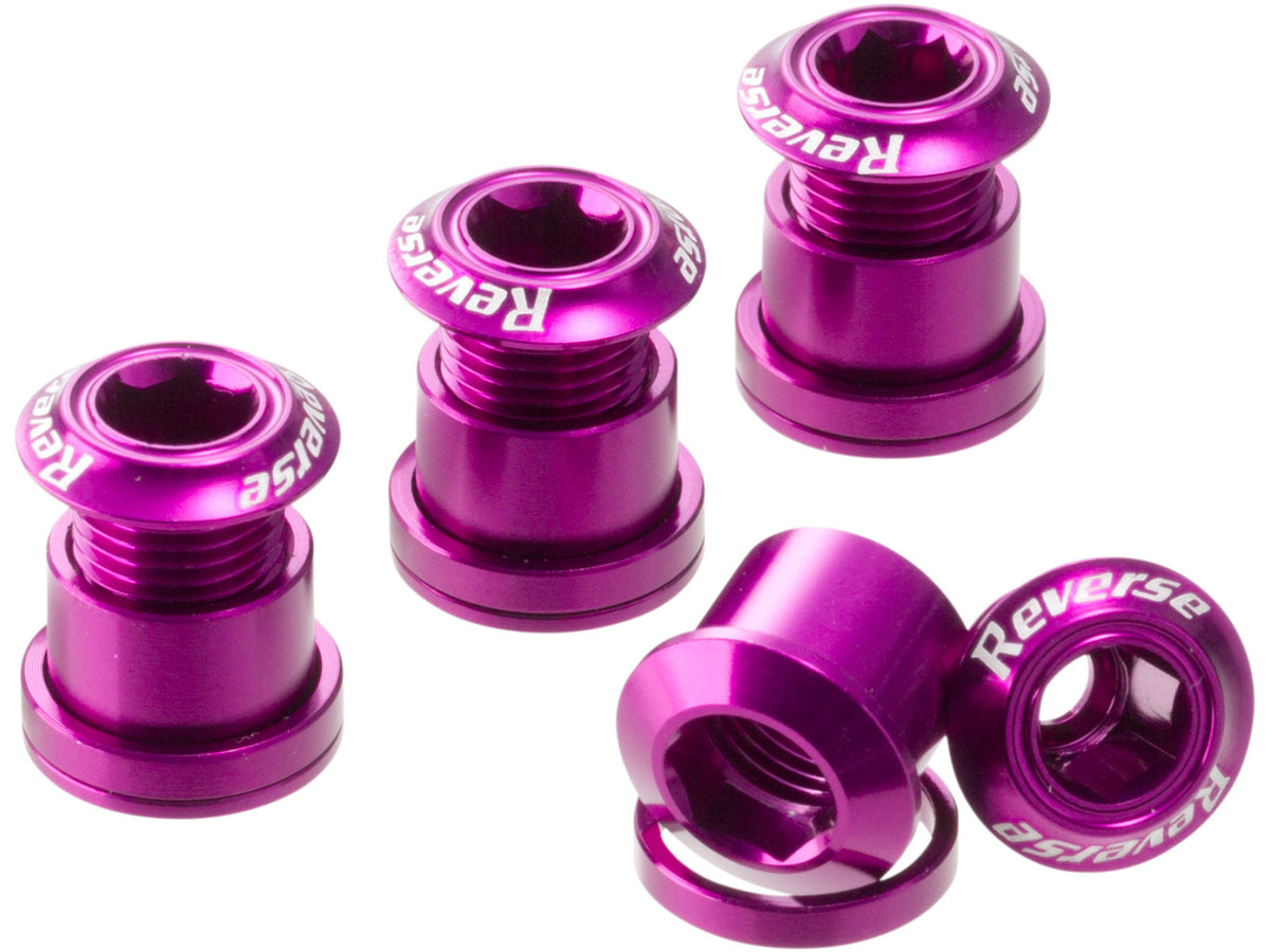 Viti corona Reverse Chainring Bolt set da 4 - foto 5