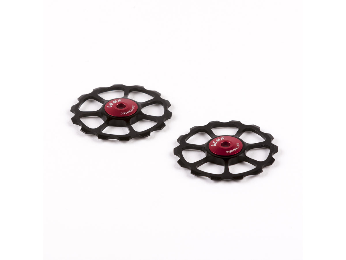 Pulegge cambio Cema Oversized Shimano 10/11 velocità acciaio inox - foto 3