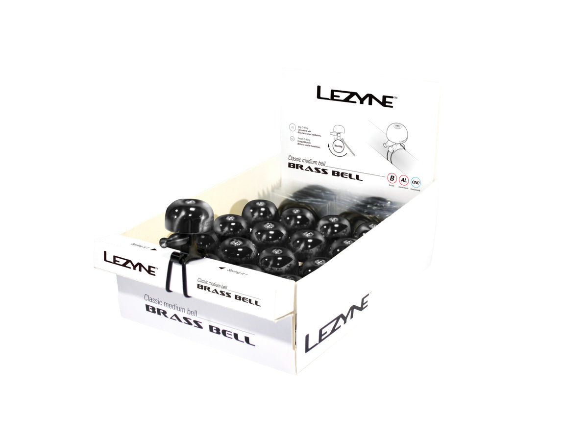 Confezione campanelli Lezyne Classic Brass Bell Box