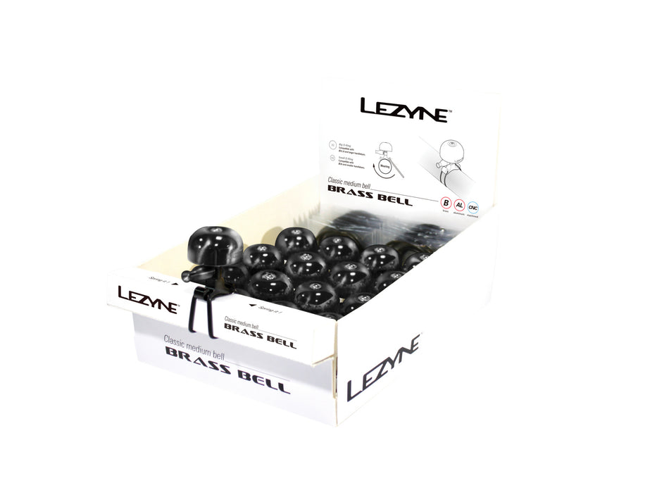 Confezione campanelli Lezyne Classic Brass Bell Box
