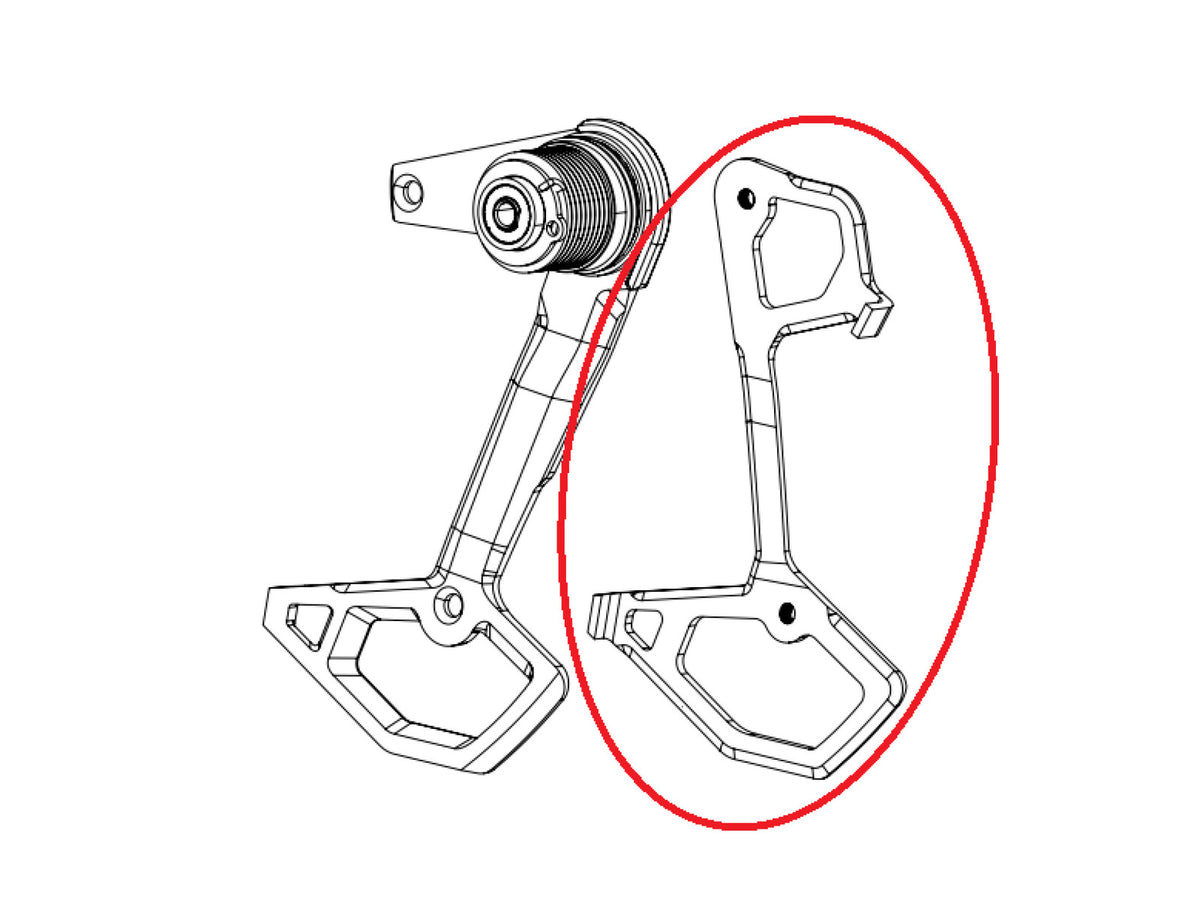 Gabbia interna cambio SRAM GX Eagle AXS T-Type