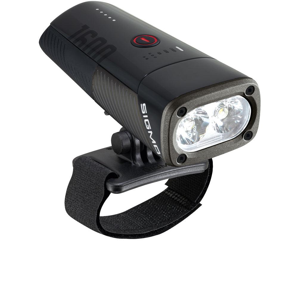 Faro anteriore ricaricabile Sigma Buster 1600 HL