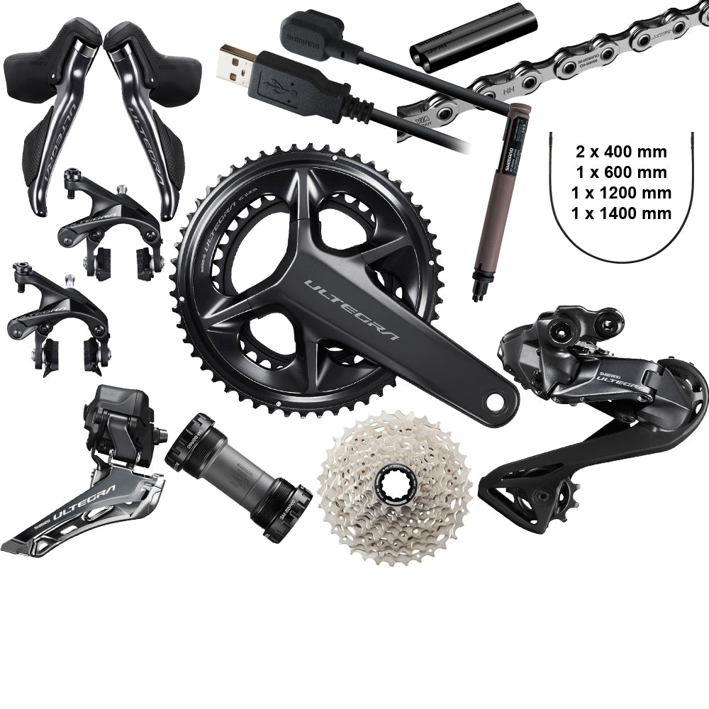 Gruppo Shimano Ultegra Di2 2x12v Freni a cerchio
