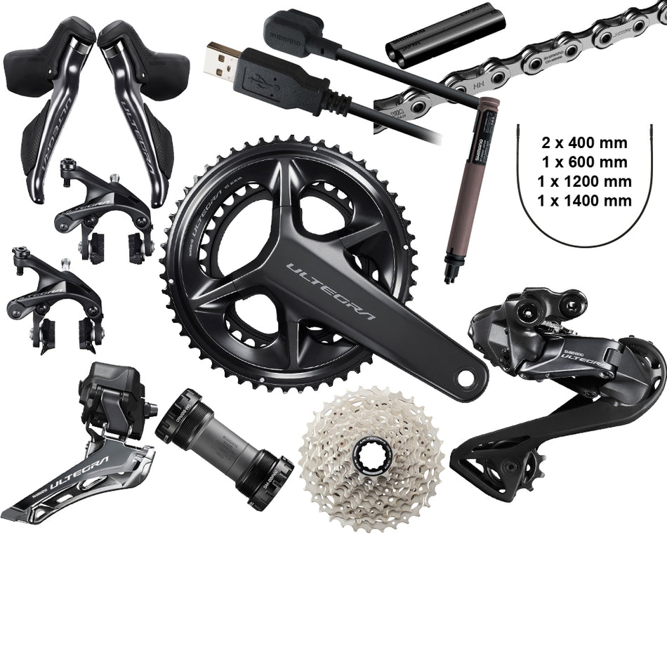 Gruppo Shimano Ultegra Di2 2x12v Freni a cerchio