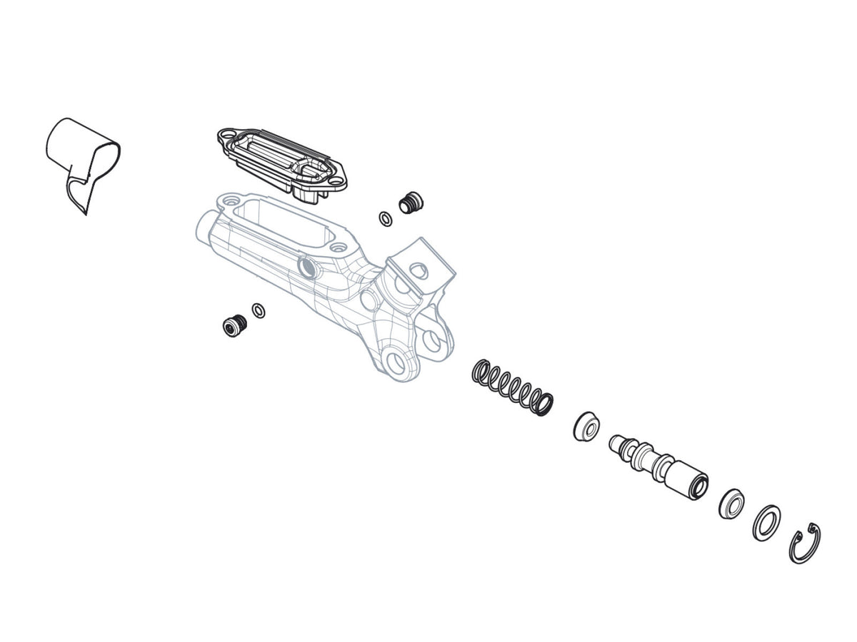 Kit Revisione Leva Freno a Disco SRAM V2 Guide R/RE/DB5 Code R