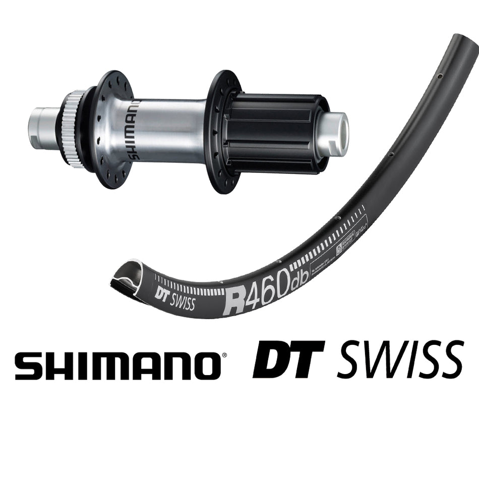 Ruota posteriore da corsa Shimano RS770 DT Swiss R460 Disc