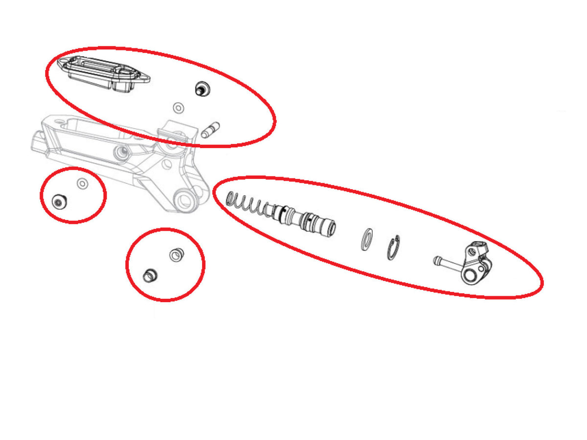 Kit di manutenzione leva SRAM Maven BRZ B1