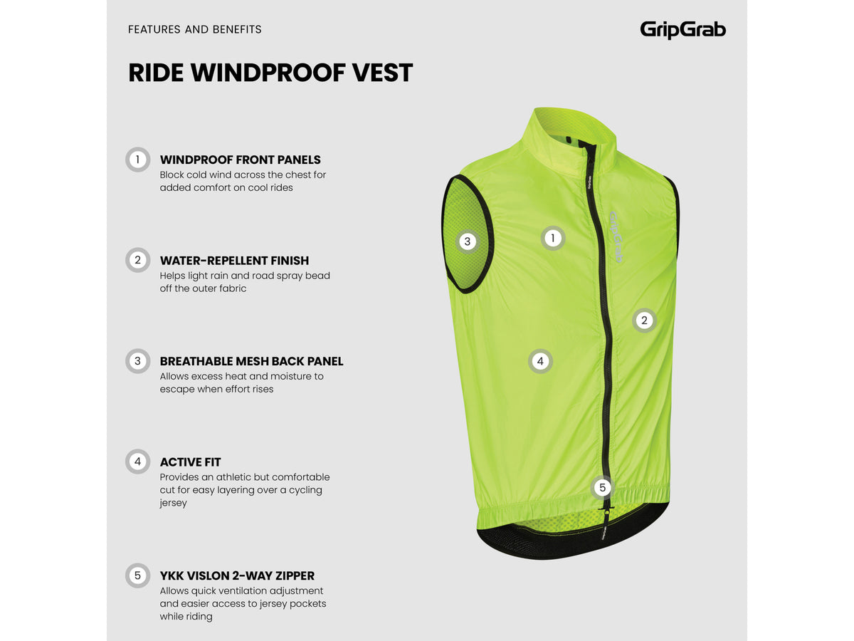 Gilet antivento GripGrab Ride - foto 6