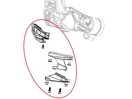 Kit protezione cambio posteriore SRAM XX T-Type Eagle AXS