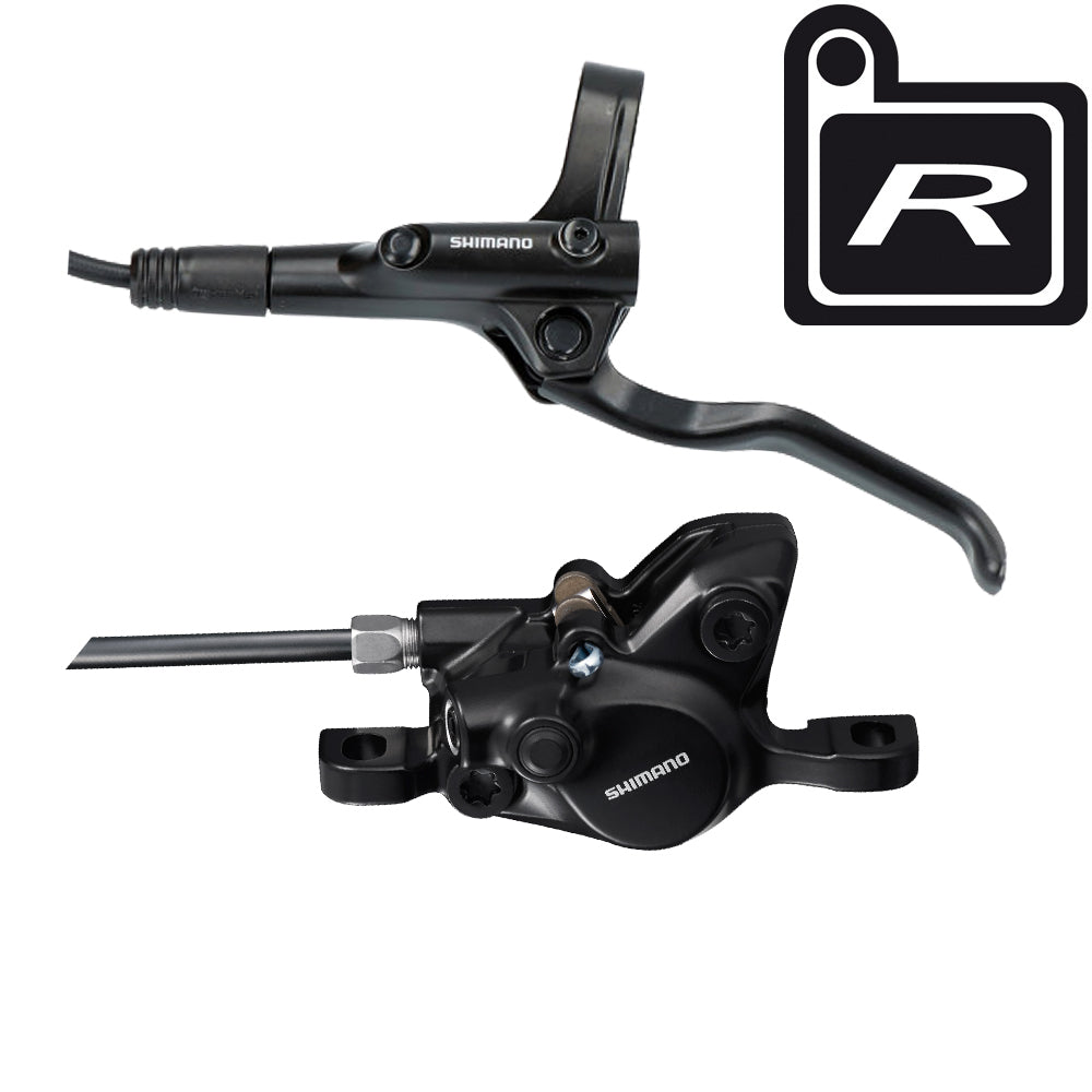 Impianto freno a disco Shimano MT200 sinistro anteriore