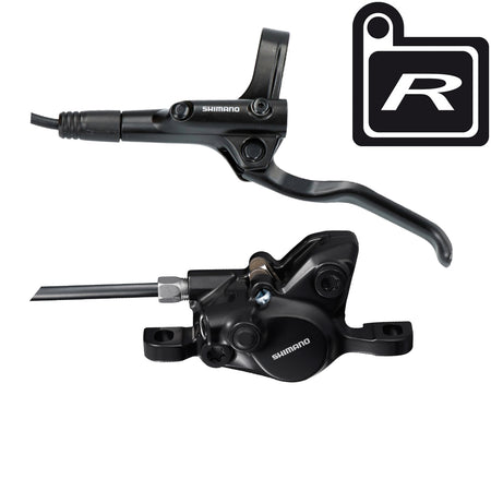Impianto freno a disco Shimano MT200 sinistro anteriore