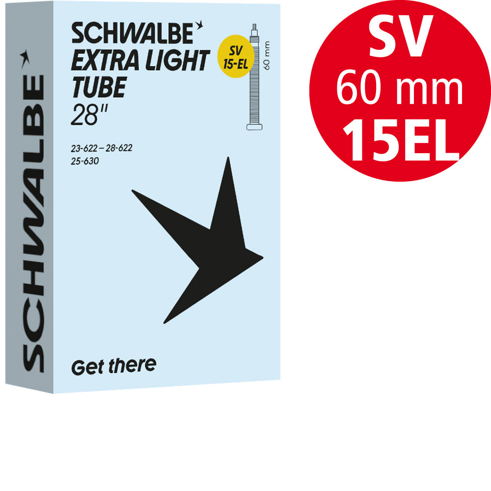 Camera d'aria Schwalbe SV15-EL Extralight da corsa