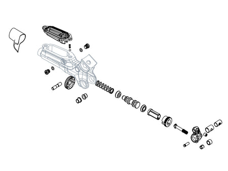 Kit Revisione Leva Freno a Disco SRAM V2 Guide R/RE/DB5 Code R - foto 2