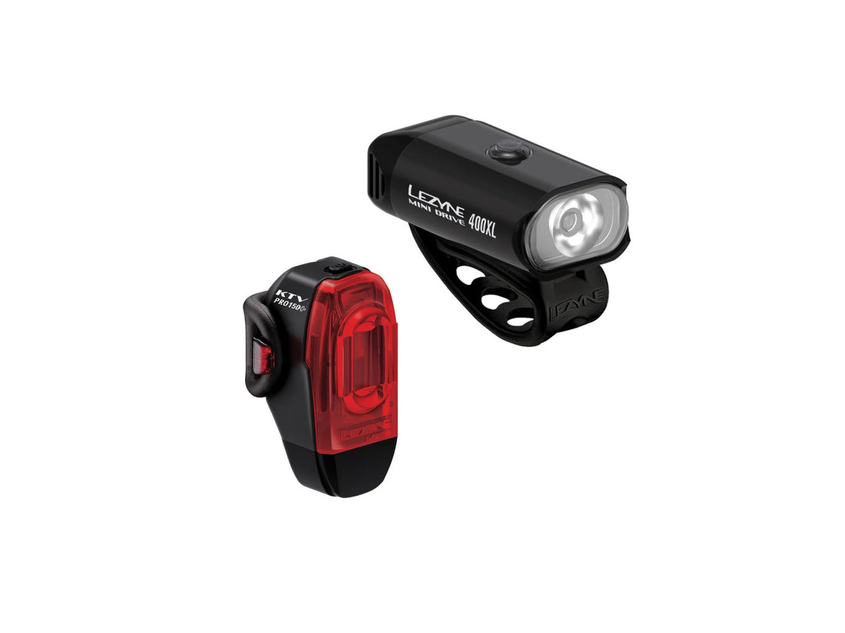 Coppia luci Lezyne Mini Drive 400XL / KTV Drive Pro+