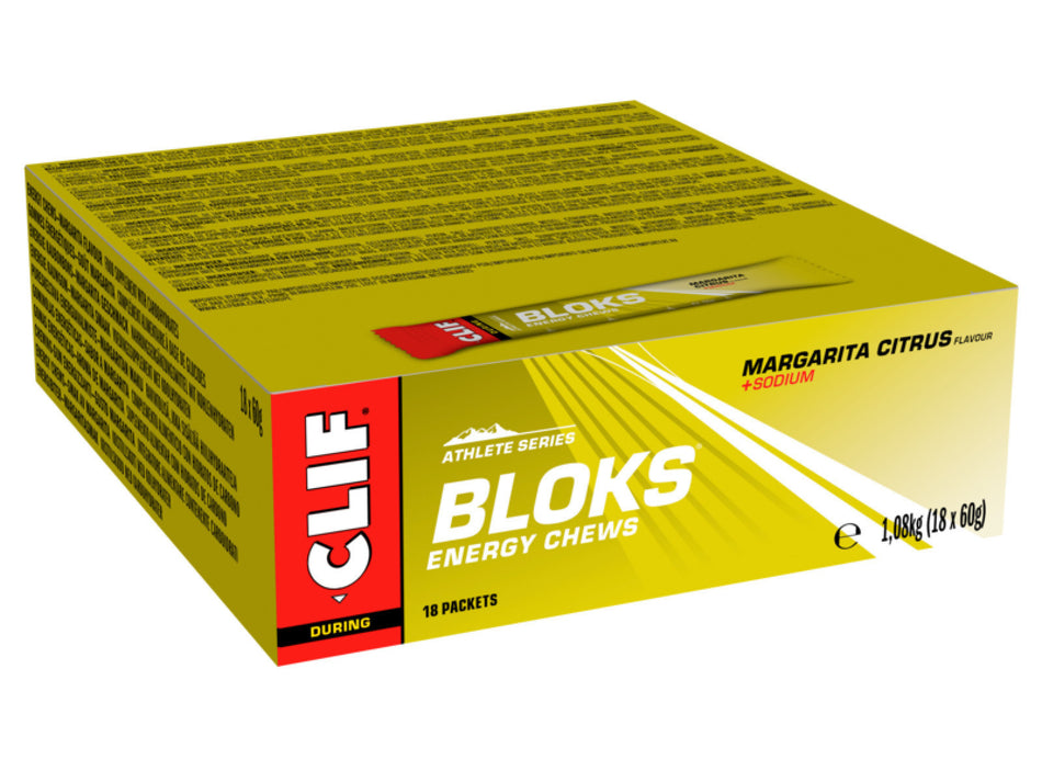 Gommose energetiche Clif Bar Shot Bloks margarita