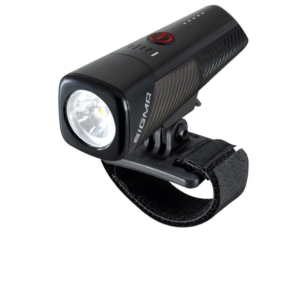 Faro anteriore ricaricabile Sigma Buster 800 HL