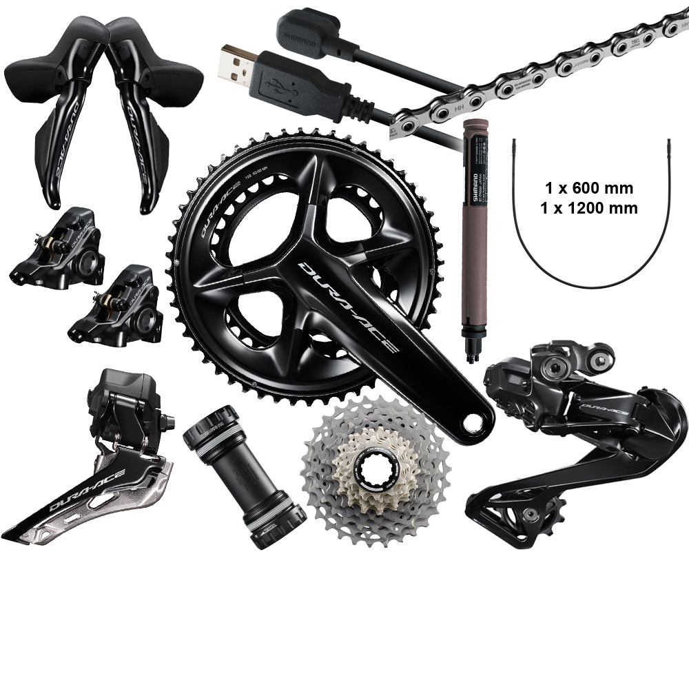 Gruppo Shimano Dura-Ace Di2 2x12v R9270 Freni a Disco