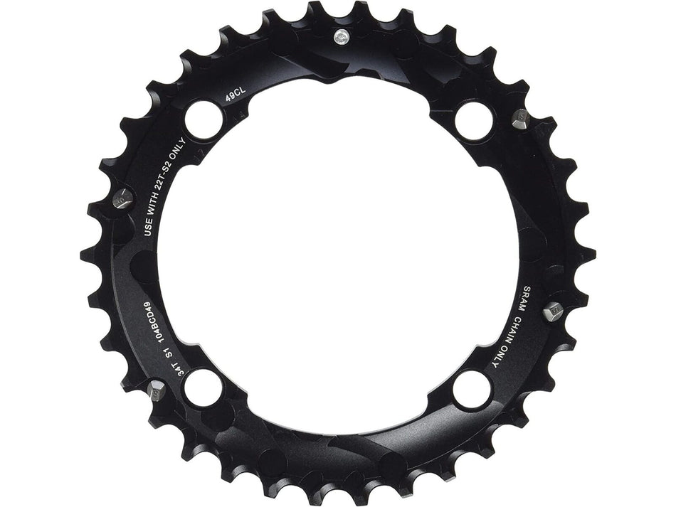 Corona MTB SRAM GX 2x10 perno medio