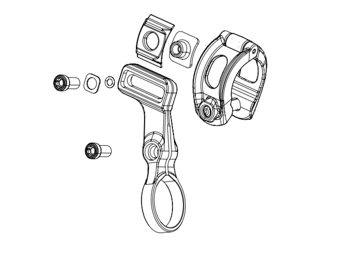 Supporto controller SRAM POD AXS
