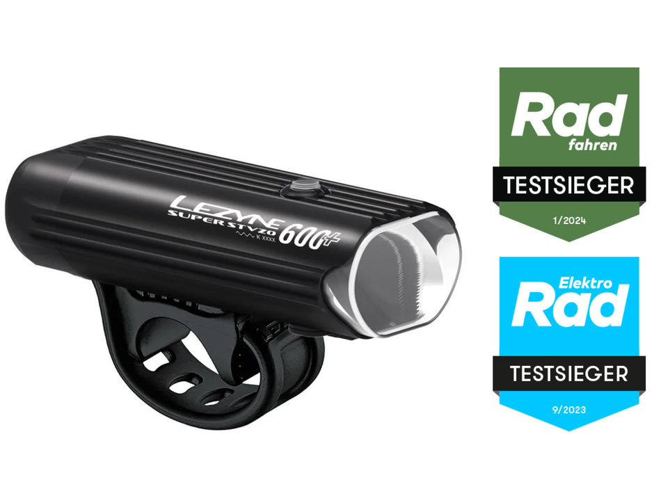 Luce anteriore Lezyne Super Drive 600+ StVZO