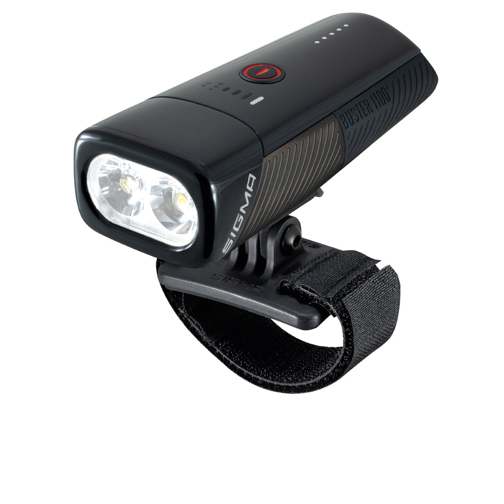 Faro anteriore ricaricabile Sigma Buster 1100 HL