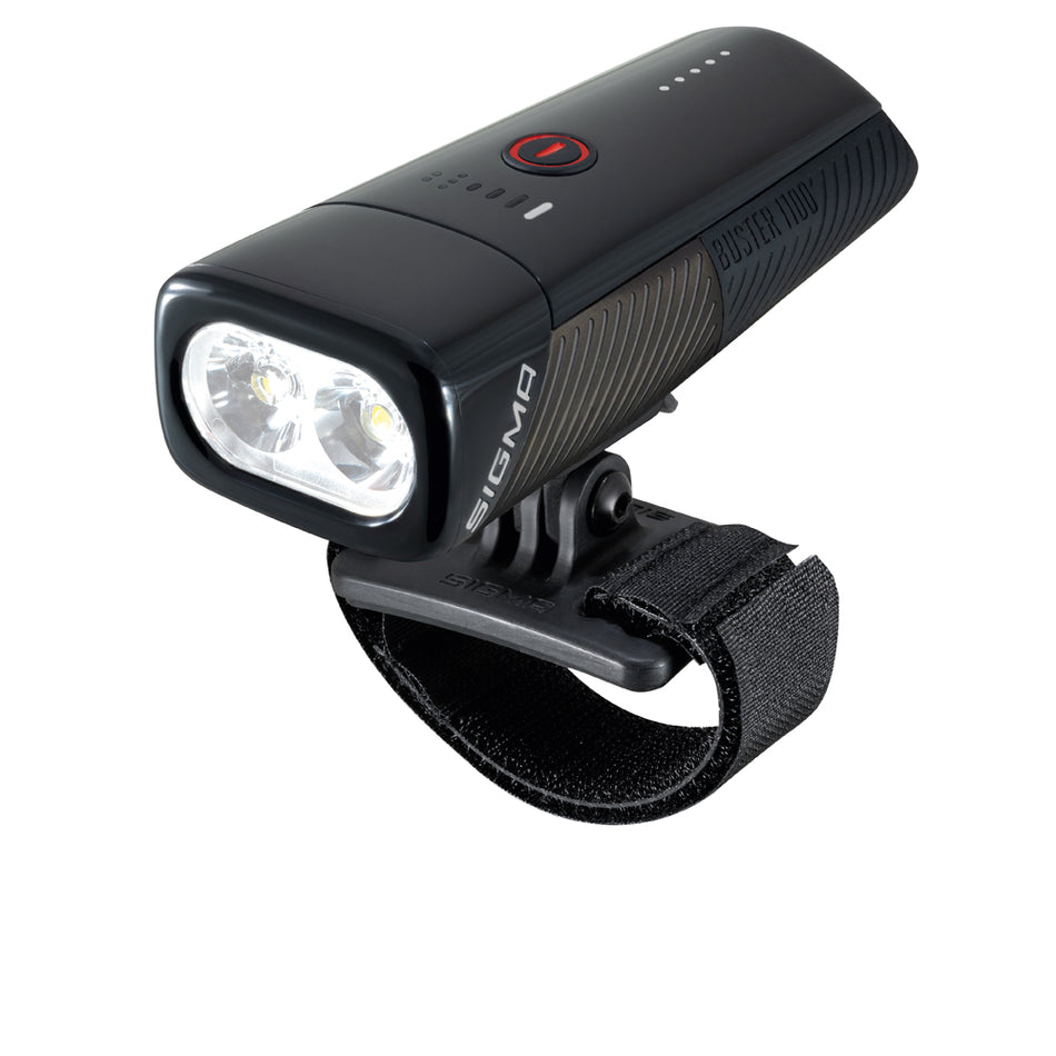 Faro anteriore ricaricabile Sigma Buster 1100 HL