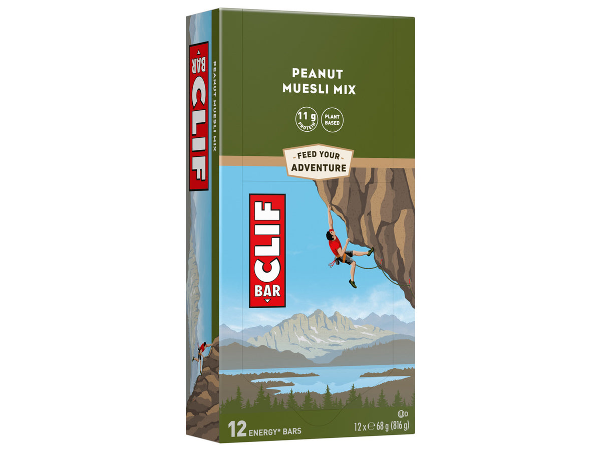 Barretta energetica Clif Bar Arachidi e Muesli Mix