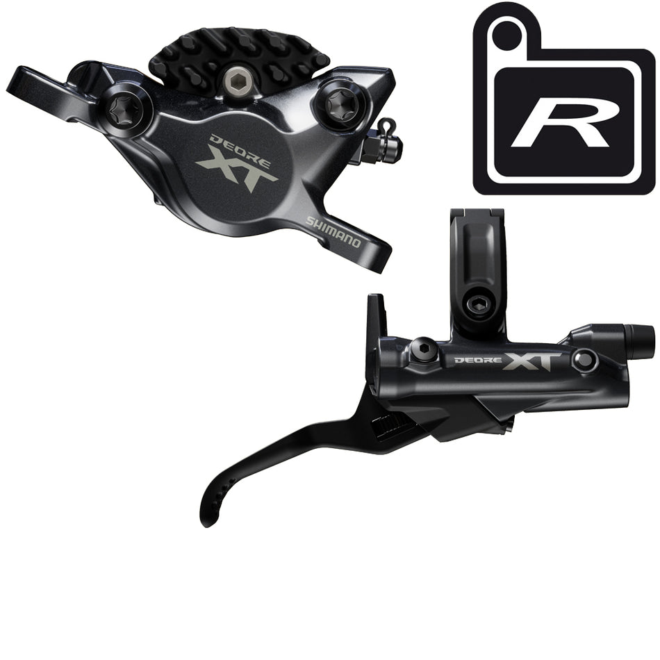 Impianto freno a disco Shimano XT