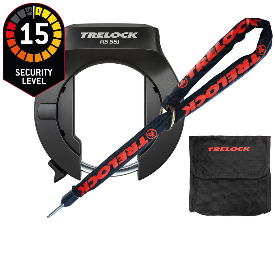 Lucchetto telaio Trelock RS 561 AZ / ZR 355 Protect-o-connect Kit