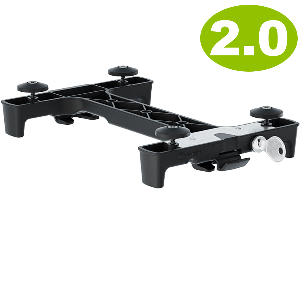 Adattatore Racktime Snapit Adapter 2.0 con piedini e lucchetto