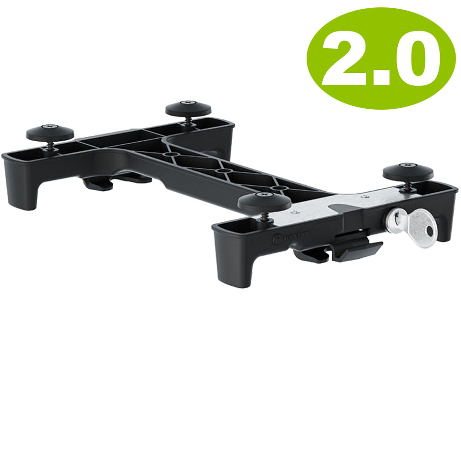 Adattatore Racktime Snapit Adapter 2.0 con piedini e lucchetto