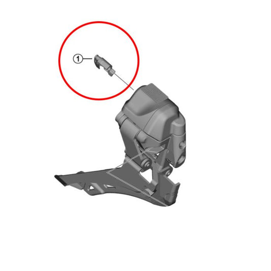 Osłona sworznia przerzutki przedniej Shimano Dura Ace DI2 FD-R9250 12 V