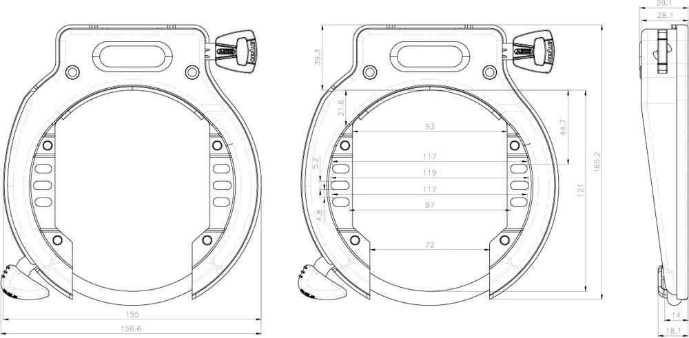 Abus - AMPARO 4650 X / XL