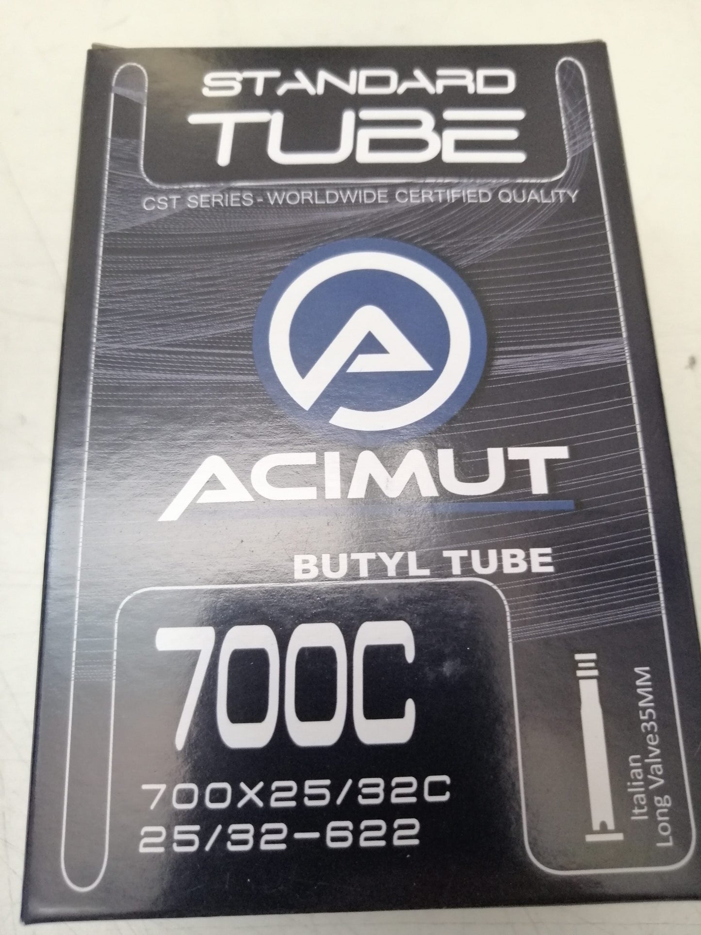 Standard tube tube acimut 700x23/32c 35mm valve